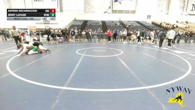 190 lbs Cons. Round 4 - Jerry LaPage, Malone Youth Wrestling Club vs Antero Encarnacion, Continuum Wrestling Club