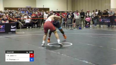 70 kg Cons 8 #2 - Ryan Jack, Wolfpack WC/ TMWC vs Yahya Thomas, NJRTC/ TMWC