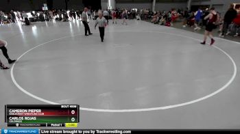 132 lbs Cons. Round 4 - Cameron Pieper, Eaglecrest Wrestling Club vs Carlos Rojas, Colorado