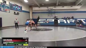 197 lbs Round 2 - Kurtis Modlin, Dubuque vs Sam Weaver, Nebraska Wesleyan