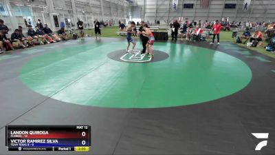 113 lbs Round 1 (8 Team) - Landon Quiroga, Florida vs Victor Ramirez Silva, Team Texas B