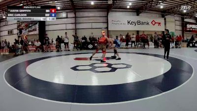 97 kg Cons. Round 2 - Justin Griffith, Dragon Wrestling Club vs Eric Carlson, Spartan Combat RTC/ Titan Mercury Wrestling Club (TMWC)