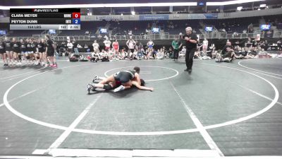 154 lbs Semifinal - Clara Meyer, MoWest Wild Dragons vs Peyton Dunn, Intensity