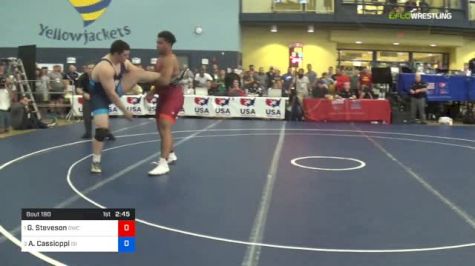 125 kg Final - Gable Steveson, Minnesota Storm vs Anthony Cassioppi, ISI