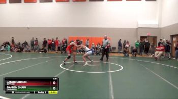 126 lbs Cons. Round 2 - Damien Shaw, Cambridge vs Jakob Gibson, Rittman