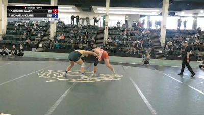 207 lbs Semifinal - Mickaela Keane, Northern Michigan University vs Caroline Ward, North Central College