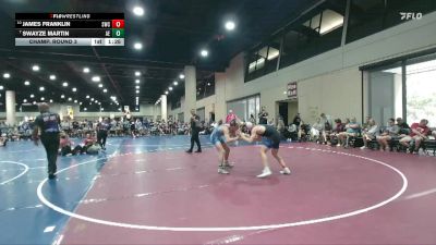 144 lbs Champ. Round 3 - Swayze Martin, Alpha Elite vs James Franklin, Stronghold Wrestling Club