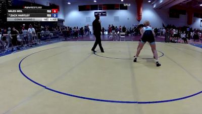 120 lbs Cons. Round 2 - Miles Neil, Shenandoah Valley Wrestling Cl vs Zack Hartley, Impact Wrestling Academy