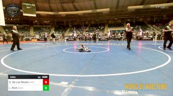 43 lbs Final - Owen De Los Reyes, Kansas Young Guns vs Lincoln Rich, Massa's Maniacs