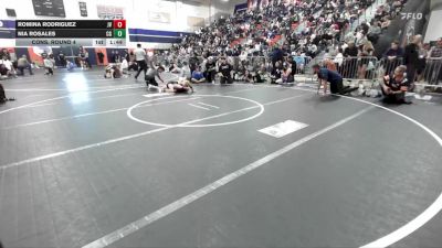 102 lbs Cons. Round 4 - Romina Rodriguez, Jurupa Valley vs Nia Rosales, California Grapplers