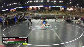 132 lbs Cons. Round 6 - Mason Persons, Columbus vs Tucker Kazienko, Jefferson