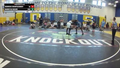 215 lbs Quarters & Wb (16 Team) - Markyle Bouie, VSUS Athletics RTC vs Darrius Montgomery, Funky Monkey