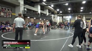 190 lbs Round 6 (16 Team) - Brooklyn Graham, Braided Brutes Wrestling vs Libby Dix, BVWC Gold