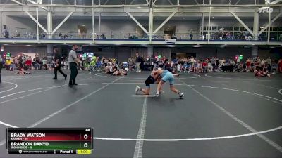 88 lbs Round 8 (10 Team) - Brady Watson, Kraken vs Brandon Danyo, Iron Horse