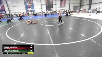 72 lbs Rd# 8- 12:30pm Saturday Final Pool - Landon Edwards, Minnesota Funky Singlets vs Rocco Creazzo, PA Gold