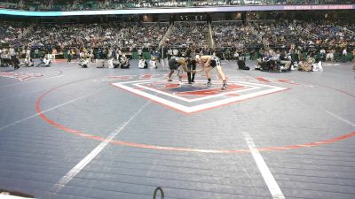 8A 165 lbs Quarterfinal - Liam Jackson, Apex Friendship vs Amiri Mingo, William Amos Hough High School