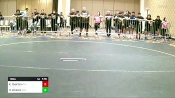 116 lbs Semifinal - Kael Overton, Athlos vs Hawk Alvarez, Mayfair WC