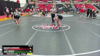 197 lbs Cons. Round 3 - Jake Henson, Central Methodist vs Keyven Schroeder, Barton