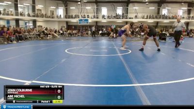 Elite 184 lbs Cons. Round 2 - Abe Michel, Loras vs John Colburne, Wartburg