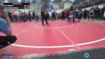 Quarterfinal - Jett Benson, Wolfpak Wrestling vs Colton Alexander, Bartlesville Wrestling Club