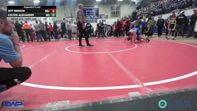 Quarterfinal - Jett Benson, Wolfpak Wrestling vs Colton Alexander, Bartlesville Wrestling Club