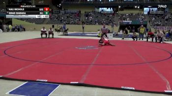 145 lbs Champ. Round 1 - Kali Nichols, Daviess County vs Eman Hamada, Ballard