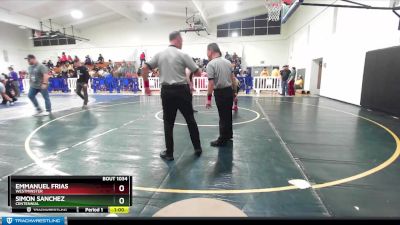 195 lbs Cons. Round 4 - Simon Sanchez, Centennial vs Emmanuel Frias, Westminster