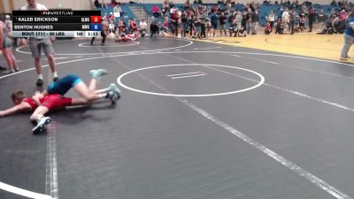 80 lbs Champ. Round 2 - Kaleb Erickson, Sandpoint Legacy Wrestling Club vs Benton Hughes, Middleton Wrestling Club