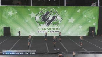 Five Star Athletics - Tiny Divas [2025 L1.1 Tiny - PREP Day 1] 2025 CSG Indy Challenge
