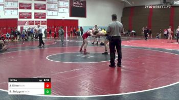 197 lbs Consi Of 8 #2 - Jack Kilner, Edinboro vs Bobby Striggow, Michigan
