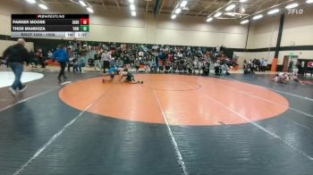 150A Round 1 - Parker Moore, Sheridan vs Thor Mandoza, Tongue River