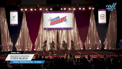 Blackout Athletics - Cod3 Black [2025 L3 Performance Rec - 14Y (NON) Day 1] 2025 The American Superstarz Raleigh Nationals