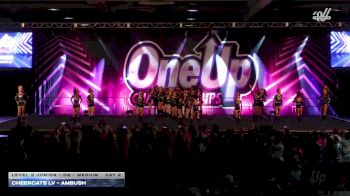 CheerCats LV - Ambush [2025 L3 Junior - D2 - Medium Day 2] 2025 One Up SoCal Nationals