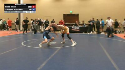 113 lbs Cons. Rd Of 16 - James Swan, Maine Premier Wrestling Club vs Dominic Bocchino, Apex