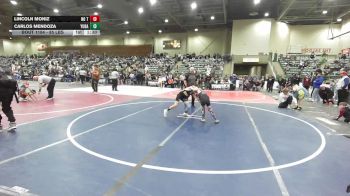 85 lbs Rr Rnd 1 - Lincoln Moniz, No Team vs Carlos Mendoza, Yuba Sutter Combat
