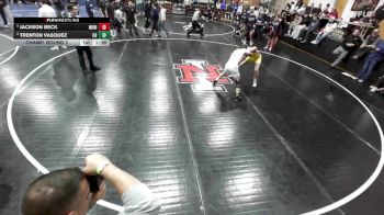 150 lbs Champ. Round 3 - Jackson Beck, Meridian vs Trenton Vasquez, Chiawana