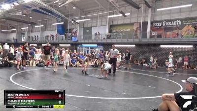 65 lbs Round 9 (10 Team) - Charlie Masters, Williamson County WC vs Justin Wells, Short Time WC