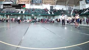 125 lbs Champ. Round 2 - Tyeler Hagensen, Kent State vs Nolan Fraley, Findlay