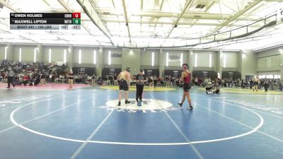 190 lbs Consi Of 8 #2 - Owen Holmes, Conard vs Maxwell Lipton, Weston