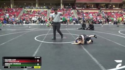 64 lbs Cons. Round 1 - Keegan Vanous, Triumph vs Oliver Coy, Maize Wrestling Club