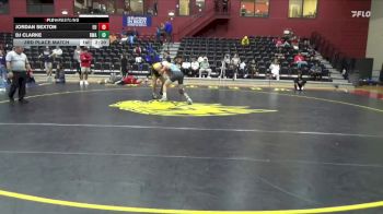 141 lbs 3rd Place Match - DJ Clarke, Roundtree Wrestling Academy vs Jordan Sexton, Emmanuel College