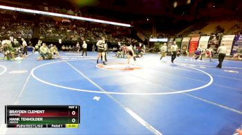 215 Class 1 lbs Cons. Round 2 - Brayden Clement, Diamond vs Hank Tenholder, Adrian