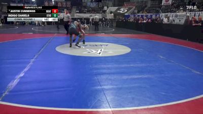 5A 126 lbs Cons. Round 1 - Austin Cummings, Montevallo vs Indigo Daniels, Brewbaker Tech