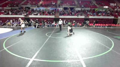 190 lbs Round 2 - Quarters & 1st Wb (16 Team) - Zbastian Jara, Dumas vs Jett Mentel, Cedar Park