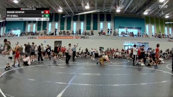 100 lbs Round 3 (4 Team) - Shane Sowcik, Creeks Wrestling vs Ty O`Dell, Eagle Empire