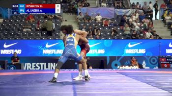55 kg 1/8 Final - Kuttubek Rysmatov, Kyrgyzstan vs Mustafa Ahmed AL SAEEDI, Iraq