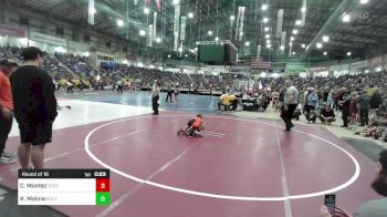 46 lbs Round Of 16 - Cruz Montez, Steel City Reloaded vs Kai Molina, Southwest Hammers