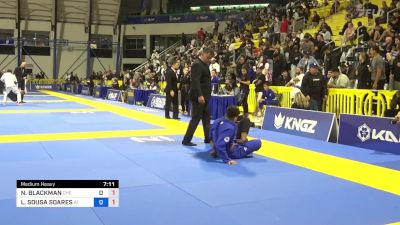 NIA BLACKMAN vs LUANA SOUSA SOARES 2024 World Jiu-Jitsu IBJJF Championship