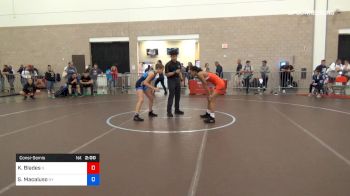 57 kg Consolation - Korina Blades, Team Illinois vs Sofia Macaluso, Team New York