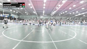 126 lbs Rr Rnd 1 - Levi Burkett, 5forty Brawlers II vs Nicholas Salamone, Gold Medal Wrestling Club - Easton